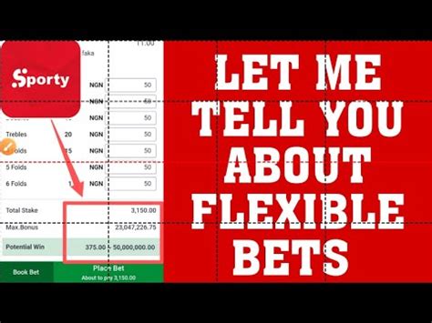 difference between flexible and one cut in sportybet|How to Flex a bet on sportybet. What is meant by flexing.